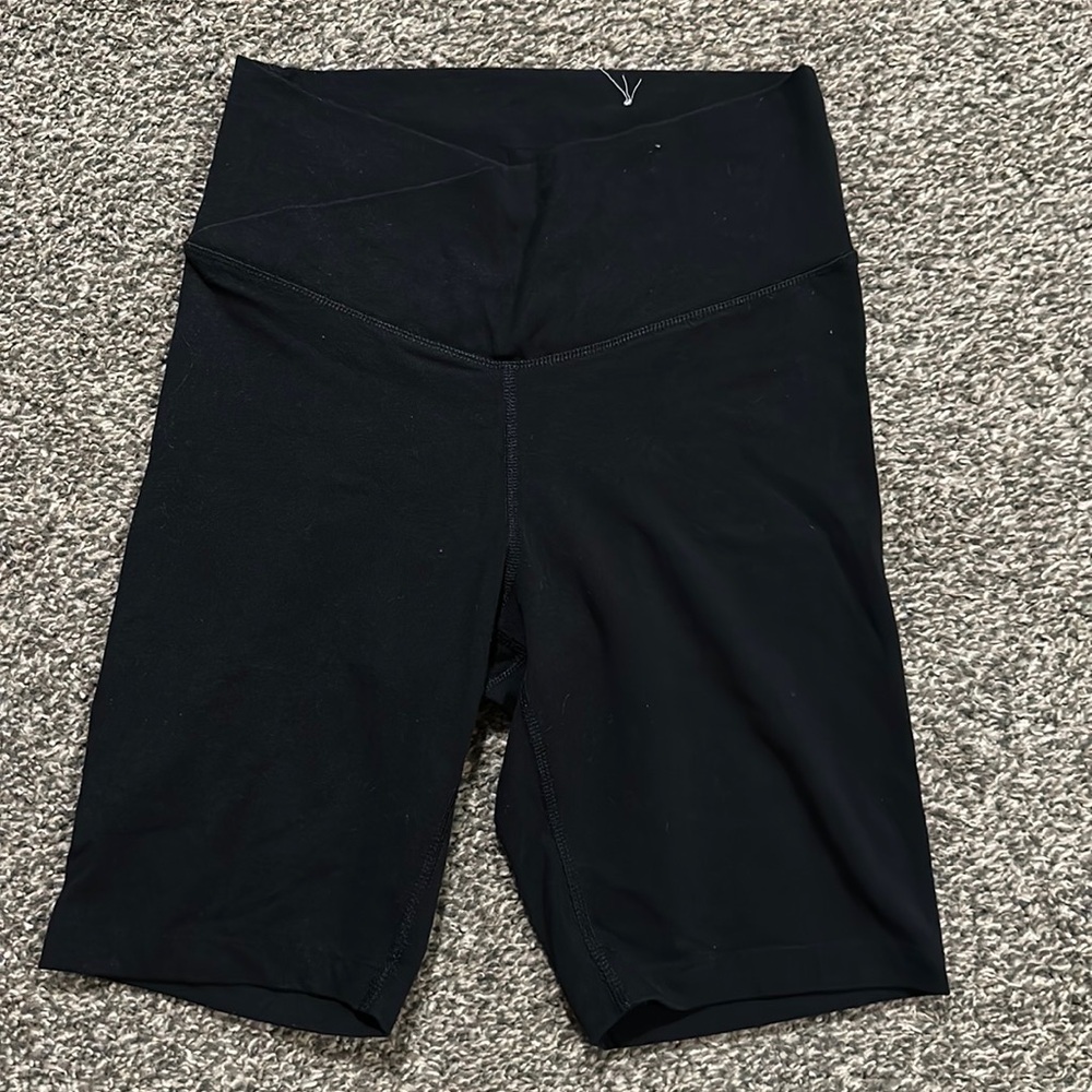 Old navy biker shorts - criss cross waist